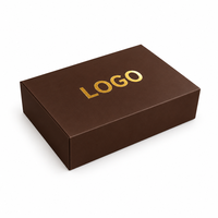 Boîte cadeau magnétique pliable de luxe avec logo personnalisé, boîte d'emballage en carton rigide pour vêtements, cosmétiques, bijoux