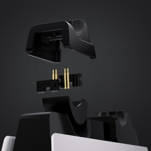 ชุดอุปกรณ์เสริมฐานวาง PS5 รุ่น Risedock สีดำ ดีไซน์ใหม่จาก EXtremeRate พร้อมแท่นชาร์จสำหรับ PS5 และชุดอุปกรณ์เสริม Rise Remap Kit จาก EXtremeRate - Product Image 4