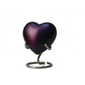 Best Selling High Quality Metallic Heart Shaped <b>Small</b> Keepsakes Cremation <b>Urn</b> <b>For</b> <b>Human</b> <b>Ashes</b>/Funeral Supplies - Product Image 4