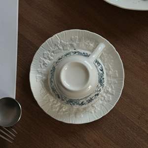 Tasses et assiettes en céramique classiques de luxe, tasses à café, tasses à latte art, tasses à thé de l'après-midi - Product Image 6