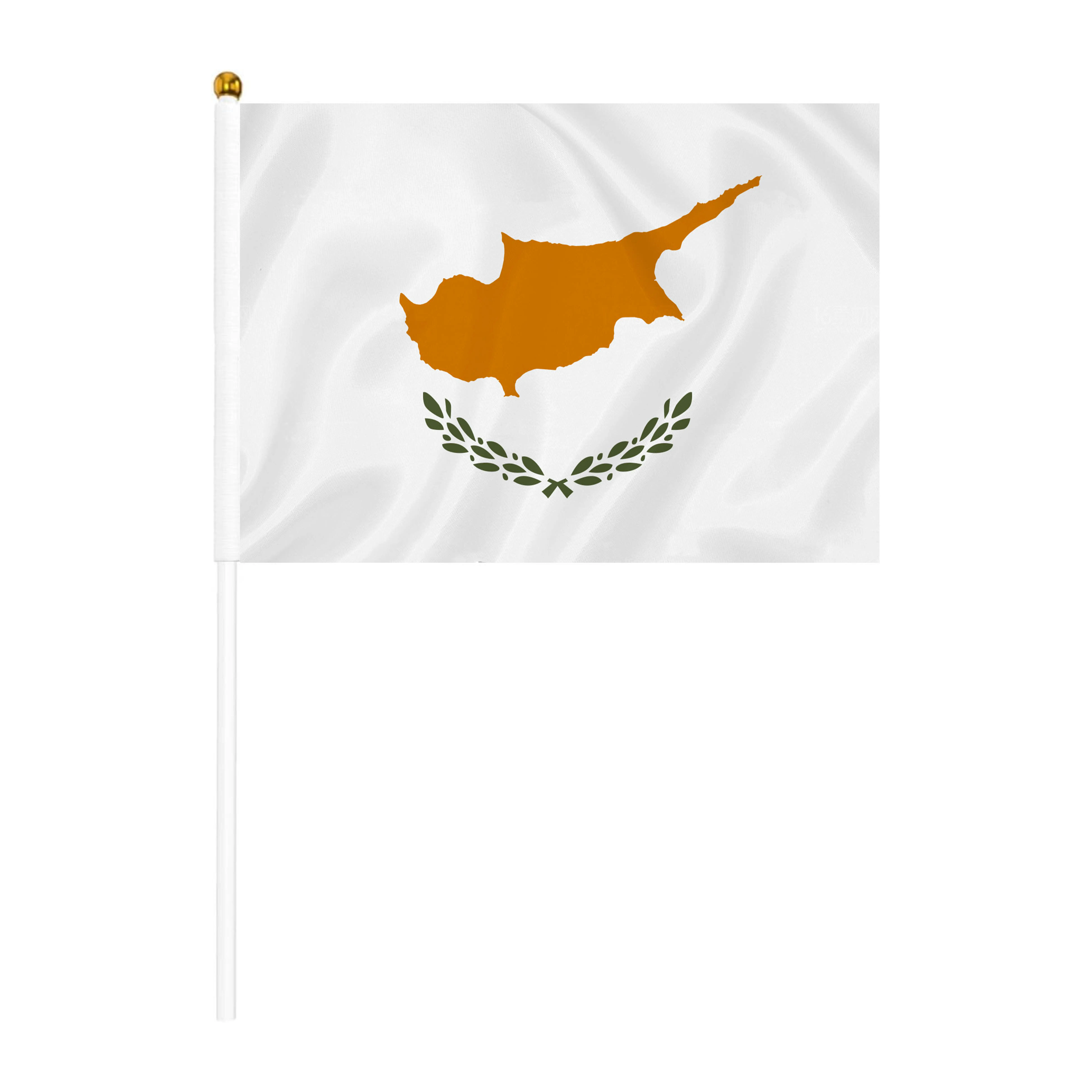 משלוח מהיר קידום קפריסין יד מנופפת דגל כל הארצות דגלים