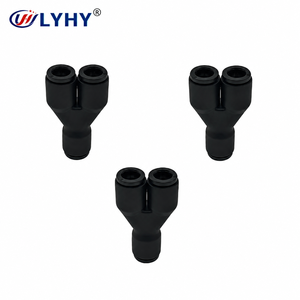 Raccord pneumatique <span class=keywords><strong>Legris</strong></span> Type PY Série Y, raccord rapide à trois voies pour tube d'<span class=keywords><strong>air</strong></span> <span class=keywords><strong>comprimé</strong></span> PU/PA, 0-1,0 MPa et 0-60 - Product Image 1