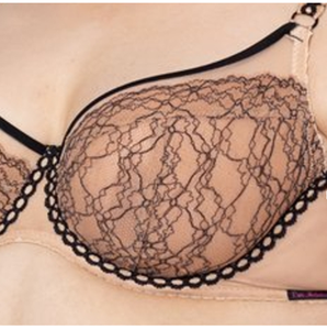 Reggiseno a <span class=keywords><strong>balconcino</strong></span> morbido e morbido da <span class=keywords><strong>donna</strong></span> con ferretto ricamato in pizzo morbido e traspirante personalizzato con ferretto - Product Image 6