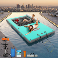 Plateforme flottante gonflable FBsport, cubes de quai flottant, quai gonflable pour planche à pagaie, quai flottant pour bateau à vendre