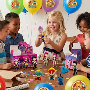 Set di 3 Pezzi Demon Hunters Kpop Girl Group Figure Series Blind Box, Statuette Carine in PVC, Modellini Ornamentali, Giocattoli in Scatole Sorpresa - Product Image 3