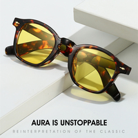 Lunettes de soleil tendance style rétro urbain, de marque de luxe célèbre, avec logo personnalisé et rivets, pour hommes et femmes