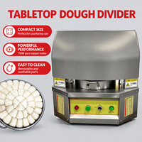 Diviseur de pâte électrique de table, 36 pièces, en acier inoxydable, machine à couper la pâte pour le pain et la pizza