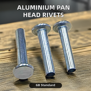5*25 Semi Tubulaire Demi Creux Tête Plate En Acier Rivets Aveugles Solide <span class=keywords><strong>Pop</strong></span> Rivets Pour Charnières De Palette - Product Image 3