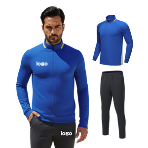 Wholesale Custom Full-Zip Breathable <b>Jogging</b> Set Long Sleeve Sportswear Outdoor Training Available Printed - Product Image 6