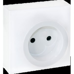 DUNE Jeu de 2 fiches et douilles blanches - Product Image 1