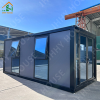 Offre Spéciale Maison conteneur pliante de type Z Structure en acier préfabriquée Immeuble de bureaux et de salons Panneau sandwich Conception de maison