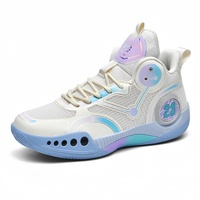 Chaussures de basket rétro à bouton rotatif pour enfants, baskets antidérapantes pour enfants, chaussures de sport, de course et de marche, chaussures pour enfants