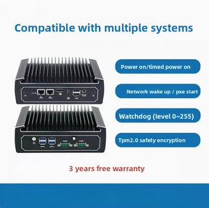 Tùy chỉnh nhôm mini công nghiệp PC box với màn hình 11 Android i3 i5 i7 DDR4 RAM New AU & chúng tôi cắm loại - Product Image 4