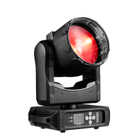 Projecteur LED RGBL Aura à tête mobile 150W avec zoom 4-27 degrés, effet macro, DMX512 RDM pour événements intérieurs, discothèques, églises, spectacles sur scène
