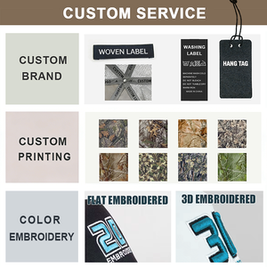 Casquette de baseball sportive 5 panneaux 100% coton de haute qualité avec <span class=keywords><strong>logo</strong></span> brodé personnalisé, visière incurvée camouflage, fermeture snapback, pour le golf et le sport - Product Image 2