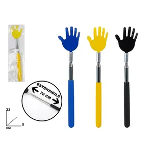 Grattoir à dos télescopique en plastique 70 cm extensible en forme de main facile à transporter MAZZEO GIOCATTOLI - Product Image 1