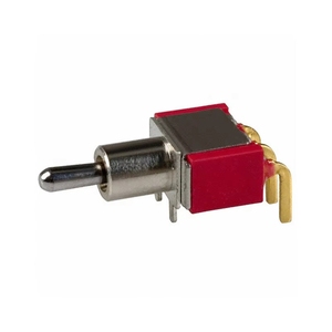 Switches Accessory 2M1-DP1-TA-BL-<strong>M6RE</strong> Locking Lever Toggle Switch DPDT On-On Through Hole Right Angle 2M1DP1TABLM6RE PC Pin - Product Image 1