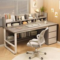 Bureau de table de stockage d'ordinateur domestique/commercial portable et réglable avec commode de grande capacité