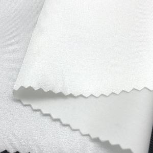 Sustentável tingido sportswear upf 50 fio brilhante brilhante poliéster spandex swimwear biquíni tecido para venda - Product Image 5