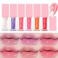 Gloss à lèvres liquide en gros, haute brillance, hydratant, longue tenue, végétalien, waterproof, OEM, marque privée, logo personnalisé