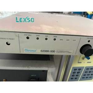1 fuente de alimentación Chroma 6208k-500 500v-1.6a - Product Image 1