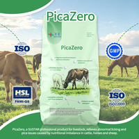 PicaZero Aditivo Mineral de Alta Biodisponibilidad, Suplemento Avanzado para la Corrección de la Pica y el Comportamiento de Lamer en Ganado Vacuno y Ovino (Premix)