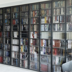 <strong>2026</strong> Customized Modern <strong>Wooden</strong> Bookcase With Multi-functional Adjustable <strong>Shelves</strong> Eco-friendly Design for Home Office Living Room - Product Image 1