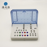 Kit de désinfection des instruments chirurgicaux conformes aux normes JCI, Boîte de désinfection pour clé dynamométrique d'implant, Séparateur de tissus mous en promotion