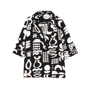 <span class=keywords><strong>Abbigliamento</strong></span> Femminile alla Moda all'Ingrosso, Nuova Collezione Estiva, Vestiti Casual Stampati con Fiocco <span class=keywords><strong>in</strong></span> Poliestere - Product Image 2