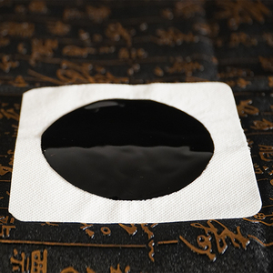 Diskon besar plester Herbal tradisional bersertifikat CE dengan plester hitam nyeri bahu leher untuk plester hitam