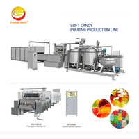 Machine à snacks avec saveur de fruits colorés, pour fabrication de sucreries douces, avec ligne de Production, gelée, pour usage Commercial