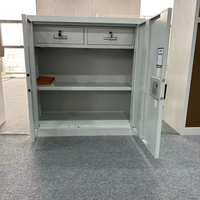 Armoire de rangement en acier pour bureau, avec serrure à code numérique et à clé, pour documents confidentiels
