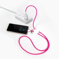 Cordon tressé 4-en-1 avec charge rapide 60W – Câble universel pour smartphone, idéal comme cadeau de bienvenue pour coque de téléphone portable