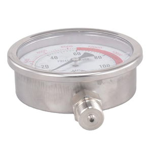 Широко используемый манометр стандарта соединения нержавеющей стали для гидравлической системы - Product Image 3