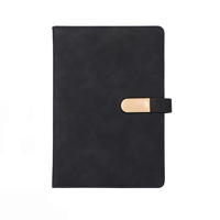 Carnet A5 60 pages, classeur à anneaux, carnet A5, bleu marine, estampage argenté, couverture rigide personnalisée