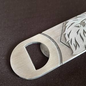 Ouvre-bouteille à lame de barre personnalisée en bronze argenté doré robuste de <span class=keywords><strong>7</strong></span> po - Product Image 5