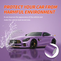 Film de protection de voiture Premium Bleu PPF TPU auto-adhésif auto-réparant anti-UV avec technologie Air Release, décalcomanie brillante pour changement de couleur de carrosserie amélioré