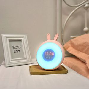 Kids Sunrise <strong>Wake</strong> <strong>up</strong> <strong>Table</strong> Snooze Digital <strong>Alarm</strong> <strong>Clock</strong> Night Light - Product Image 3
