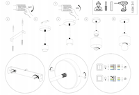 Luminaire suspendu en fer forgé JACKSUN, style nordique luxueux et décontracté |   Suspension simple noire et or pour îlot de cuisine, chambre à coucher, chevet