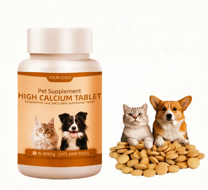 Tabletas de Apoyo Inmunológico, Vitaminas y Minerales para Perros y Gatos, Absorción Rápida, Seguras, Alivian el Miedo a Viajes/Tormentas, Promueven un Sueño Profundo - Product Image 1
