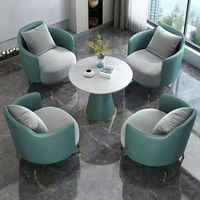Juego de Sofás Modernos para Recepción en Oferta, Estructura de Madera Maciza con Base de Metal para Hotel, Apartamento y Sala de Estar de Villa