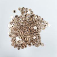 Kartu RFID Transparan PVC Bulat Diameter 10mm Frekuensi 125KHz ID T5577 TK4100, Kartu Bisnis Mini, Tag, Dapat Disesuaikan