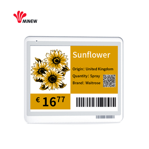 Minew nombre etiqueta 5,8 "esl nfc precio electrónicos grandes e-ink 3color para tienda - Product Image 3