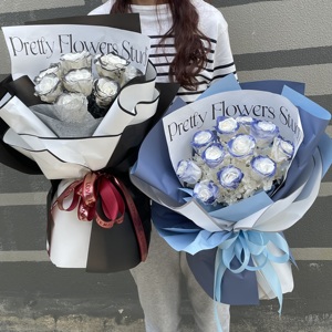 2022 Ins รูปแบบใหม่ของที่เก็บรักษาไว้11ช่อกุหลาบสีที่มีคุณภาพ<span class=keywords><strong>ดี</strong></span>มากขึ้นสำหรับของขวัญ - Product Image 6