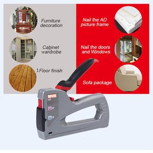 NOVUS งานฝีมือไม้ J-27 ซ่อมแซมในครัวเรือนช่างไม้กรอบผ้าใบคู่มือปืนเย็บกระดาษเบา - Product Image 4