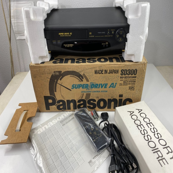 Plc Nv-sd300 Multisystem Vhs Video Casste Recorder Vcr Boxed New Sealed for Warranty Product