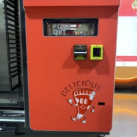 Máquina Expendedora de Pizza Comercial Totalmente Automática para Comida Fresca y Caliente, Venta ODM con Función SDK, Pantalla Táctil Digital, Tarjeta de Crédito y Código QR