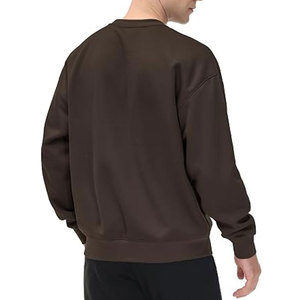 Sudadera informal de manga larga para hombre, de color liso, tela suave y cómoda, corte regular, para uso diario. - Product Image 4