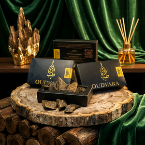 Sanai Syahbaz 100g Copeaux d'Oud, Morceaux d'Agarwood Parfumés à l'Arôme Boisé Chaleureux pour Bakhoor, Rituels d'Encens, Ambiance Maison & Cadeaux - Product Image 3