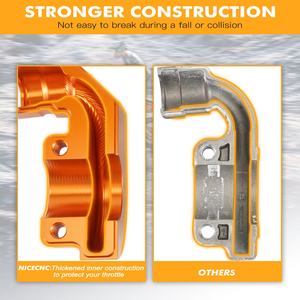 Boîtier d'accélérateur en aluminium à billettes NiceCNC pour <span class=keywords><strong>KTM</strong></span> 250 300 <span class=keywords><strong>350</strong></span> 450 500 <span class=keywords><strong>SX</strong></span>-<span class=keywords><strong>F</strong></span>/XC-<span class=keywords><strong>F</strong></span> 2016 <span class=keywords><strong>2017</strong></span> 2018-2021 2022 - Product Image 4